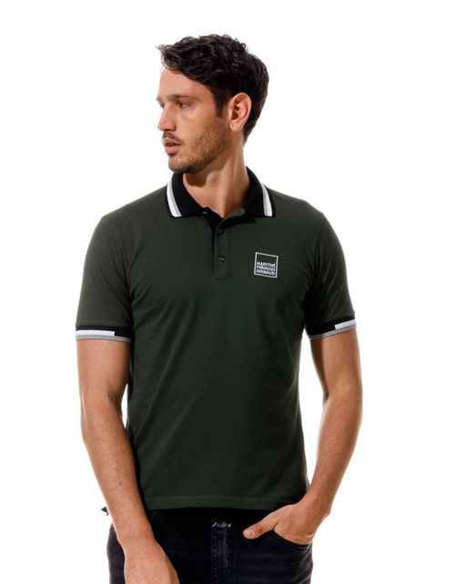 Camiseta Tipo Polo Girbaud Hombre