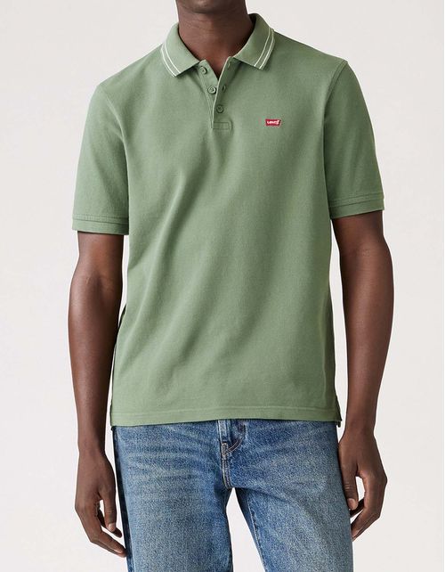 Camiseta Tipo Polo Levis Hombre