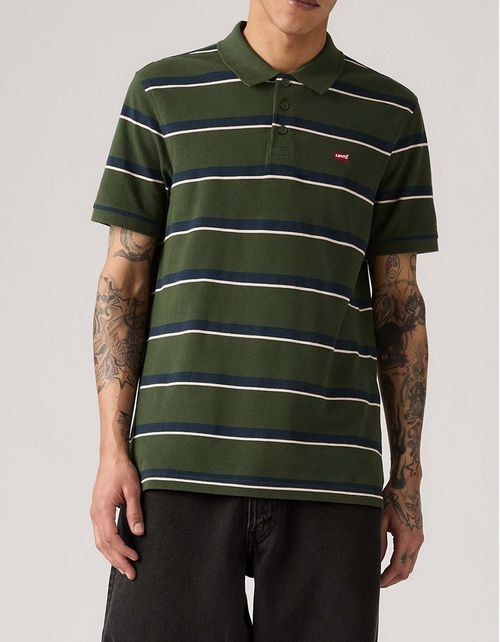 Camiseta Tipo Polo Levis Hombre