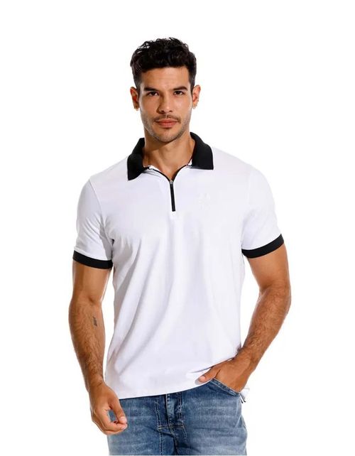 Camiseta Tipo Polo Girbaud Hombre
