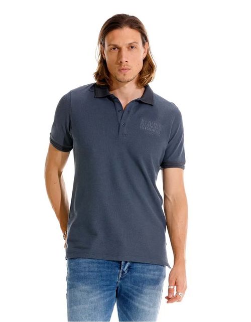 Camiseta Tipo Polo Girbaud Hombre