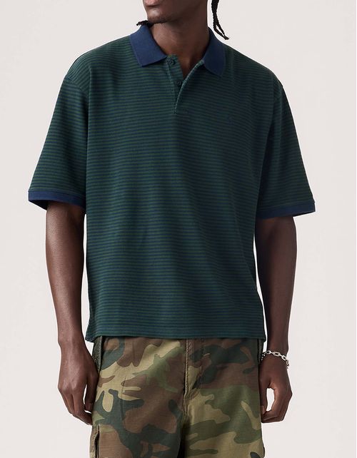 Camiseta Tipo Polo Levis Hombre