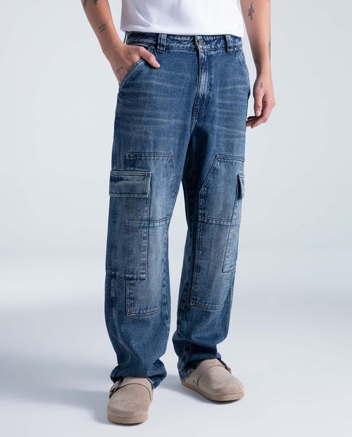 Jean Americanino Hombre Cargo
