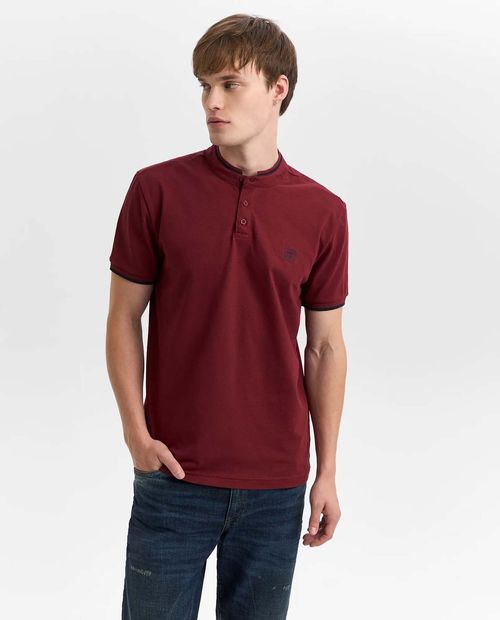 Camiseta Tipo Polo Americanino Hombre
